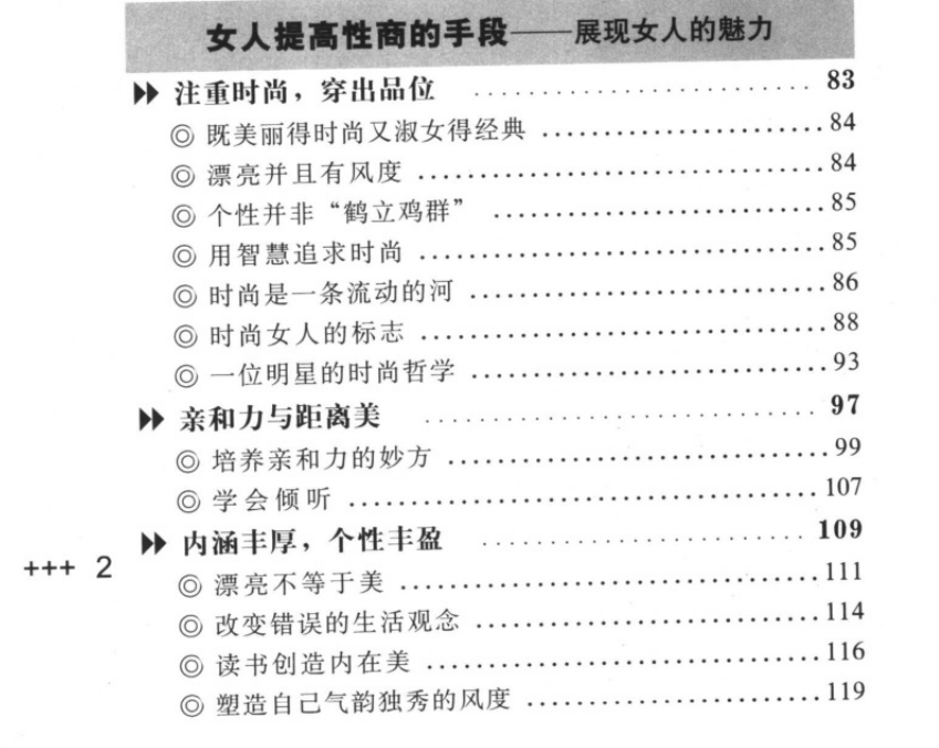 《性商.女人篇》目录 2
