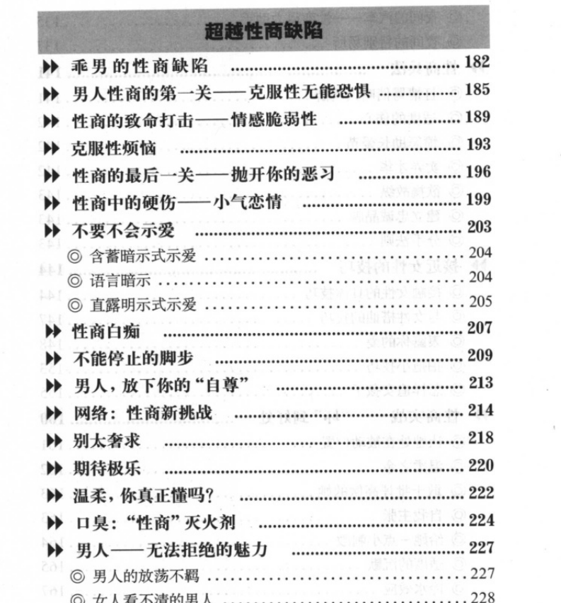 《性商.男人篇》目录 4