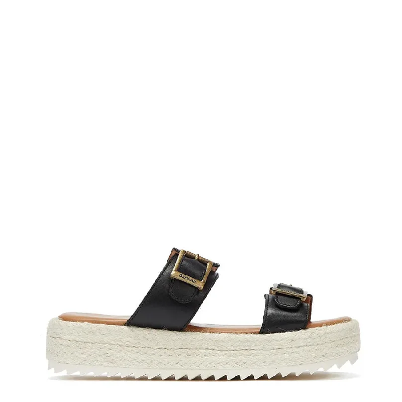 Special Offer Barbour Womens Amelda Sandal Black