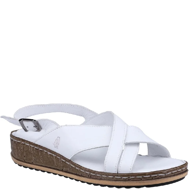 Street Chic Discounts Hush Puppies Elena Cross Over Wedge Sandal