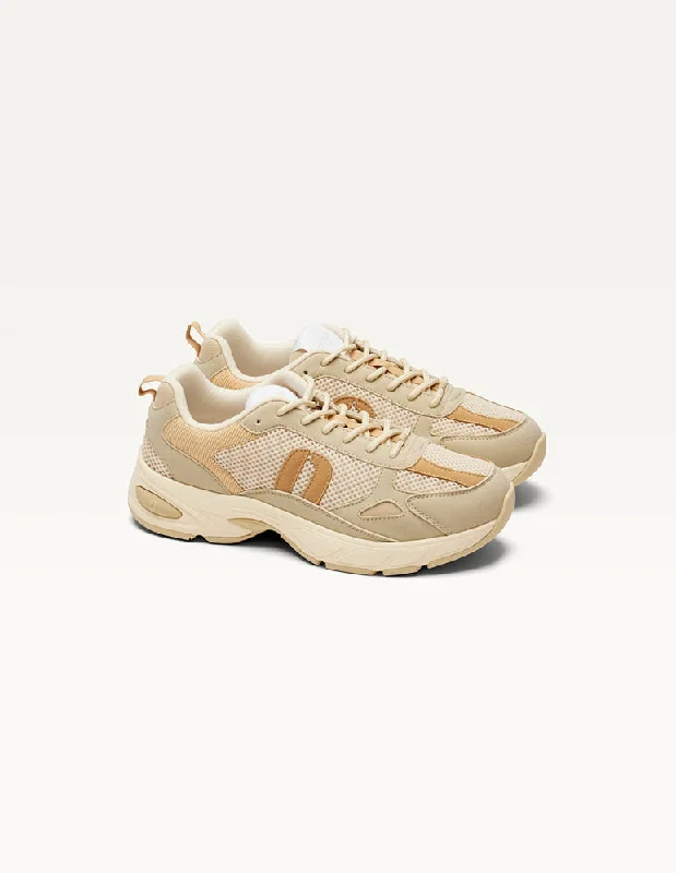 Hot Trends Mae Sneaker in Beige from Odaje