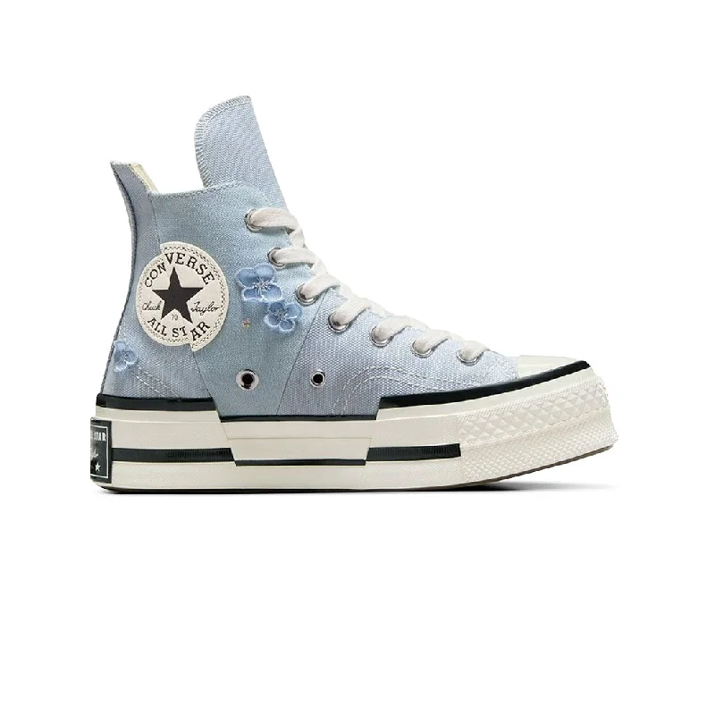 Stylish All-Day Wear Shoes Converse - Unisex Chuck 70 Plus 3D Flowers High Top Shoes (A09802C)