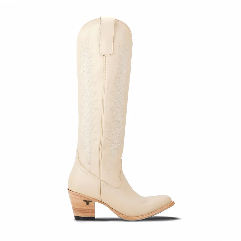Slip-On Shoes Promotion Jentry Knee High Embroidered Round Toe Cowboy Boots