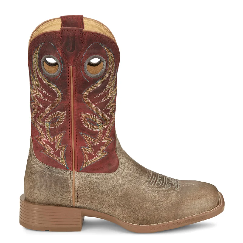 Pickett Wide Square Toe Cowboy Boots