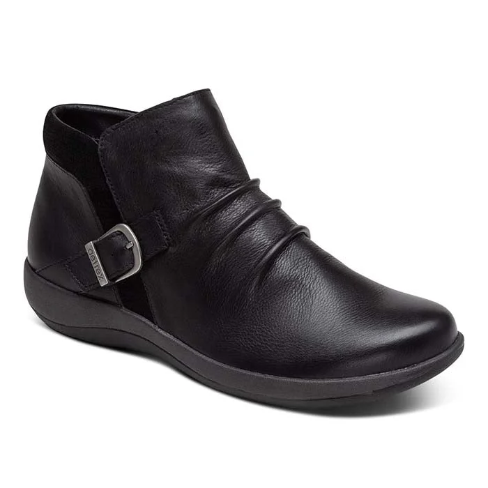 Womens Aetrex Luna Black