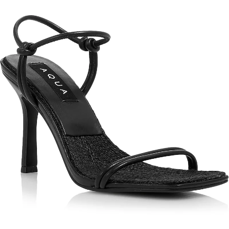 Modern Casual Shoes Alaya Womens Heels Manmade Ankle Strap