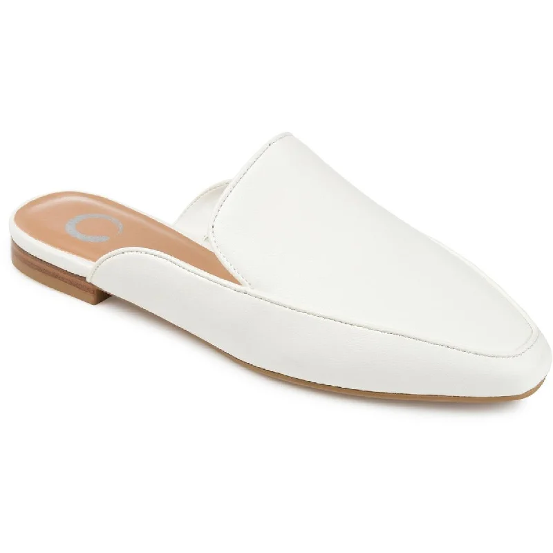Polished Style Deals Journee Collection Womens Akza Solid Loafer Mule