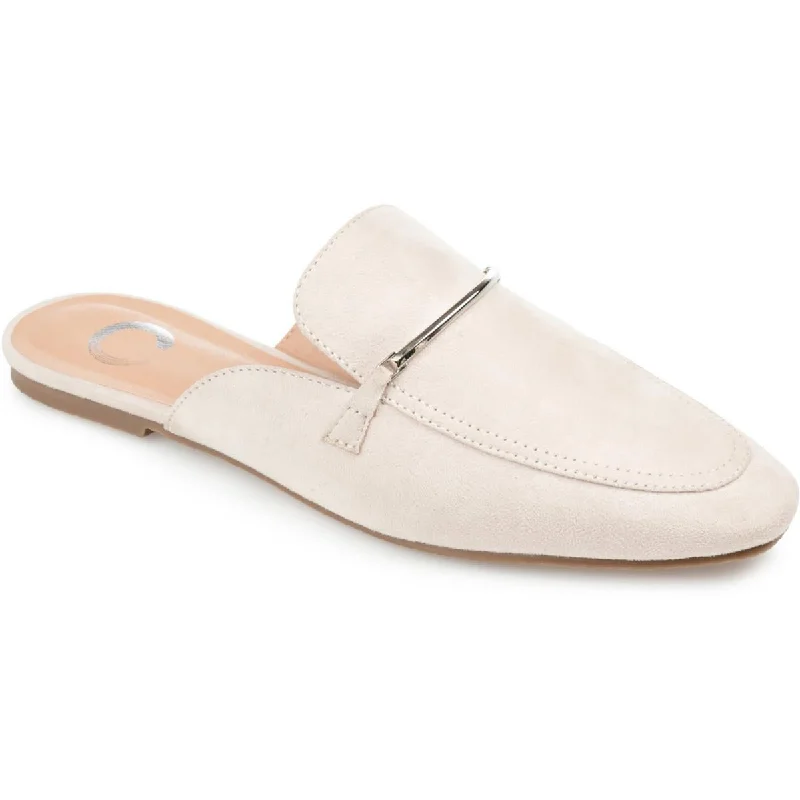 Vintage-Modern Style Offers Journee Collection Womens Ameena Faux Suede Sling back Slingbacks