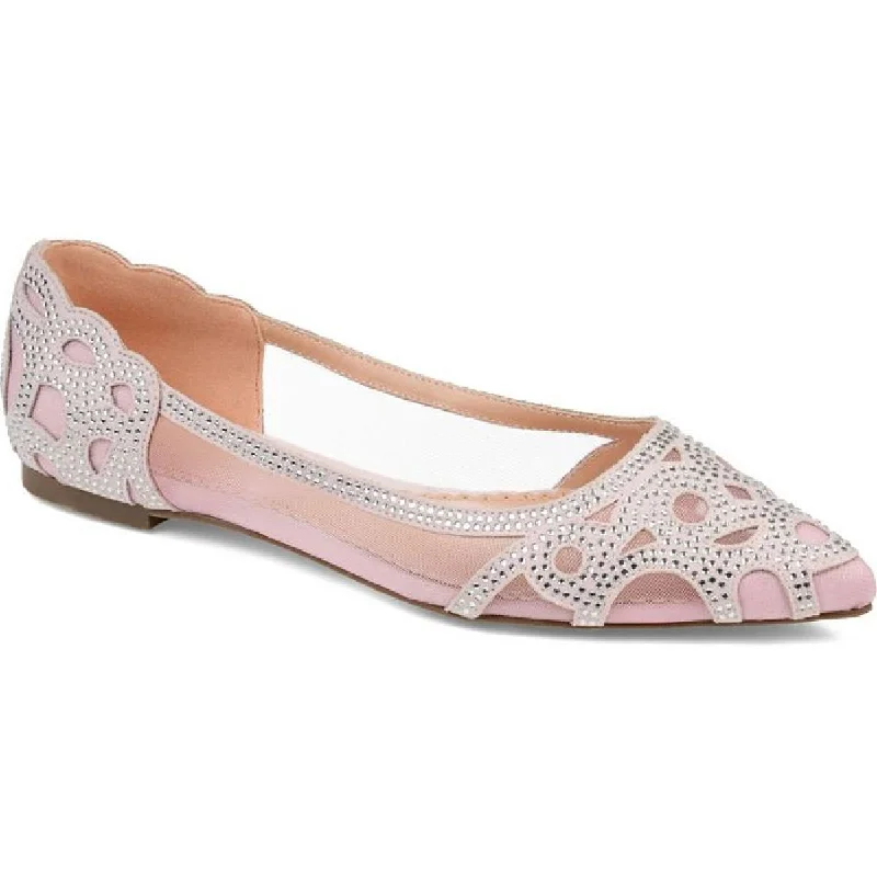 Fashionable Comfort Promotions Journee Collection Womens Batavia Mesh Pointy-Toe Flats