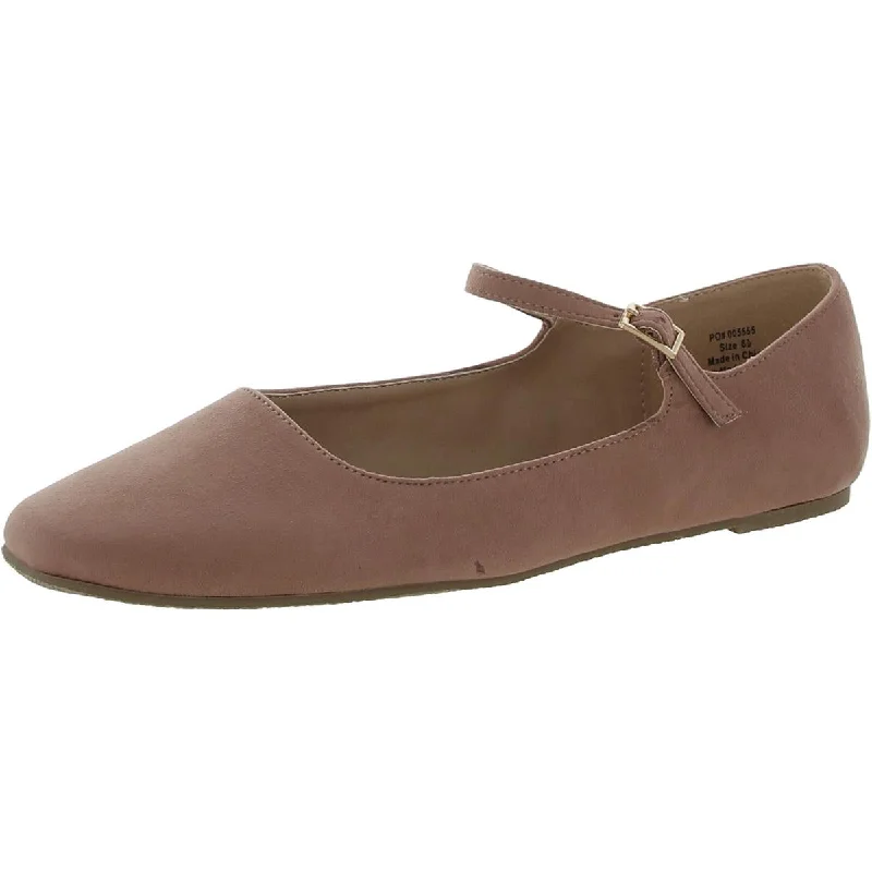 Playful Fashion Offers Journee Collection Womens   Faux Suede Square toe Ballet Flats