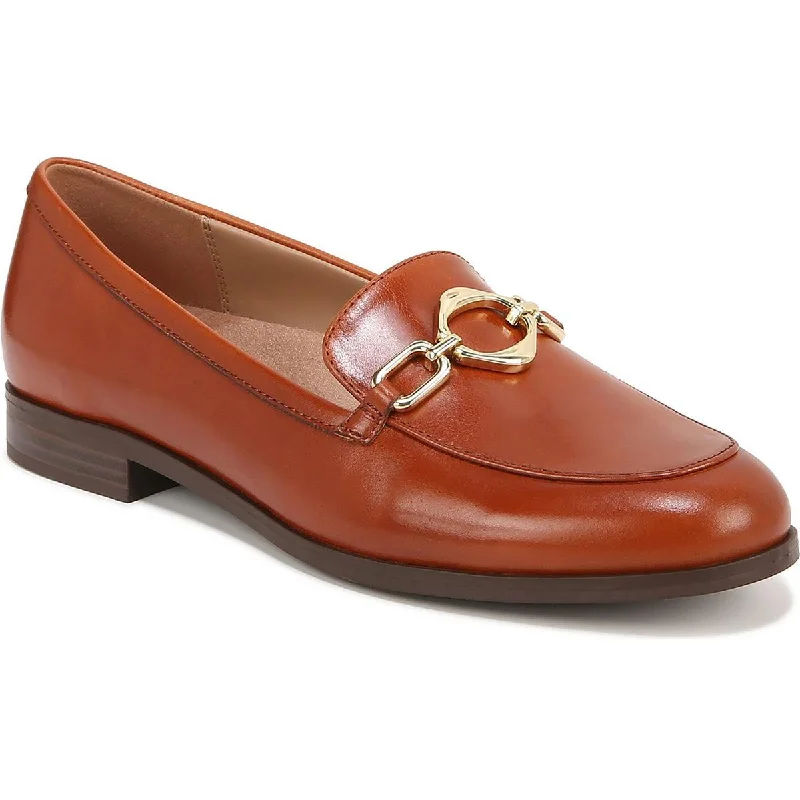 Naturalizer Womens Mya Leather Slip On Loafers