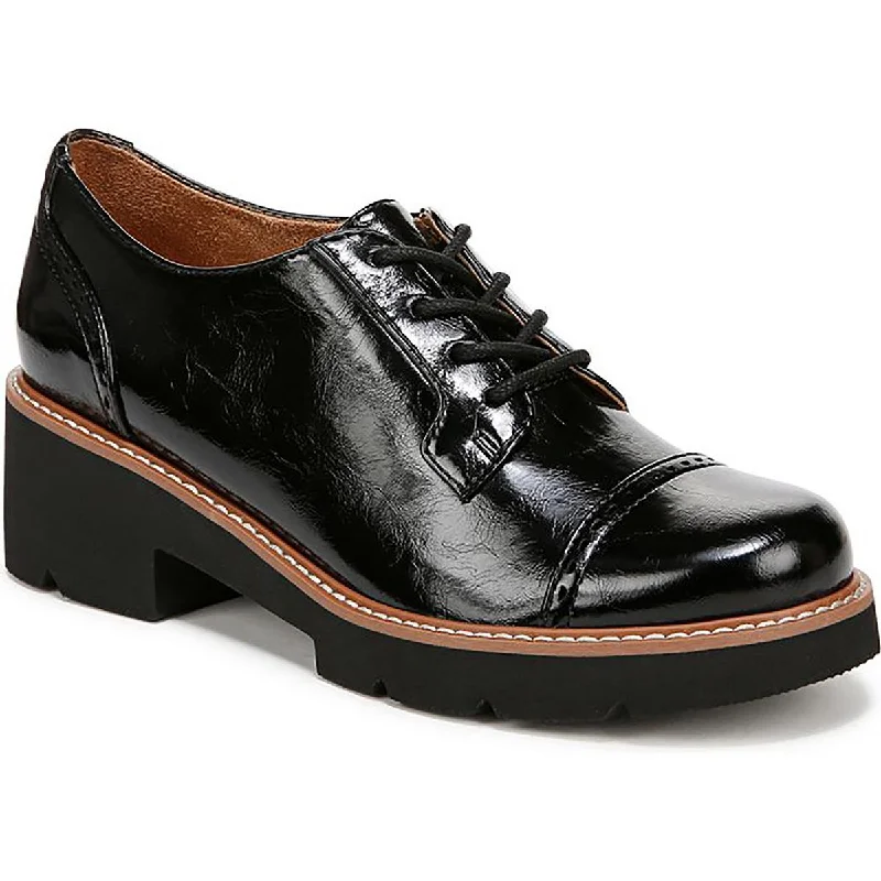 Naturalizer Womens Patent Lace-Up Oxfords