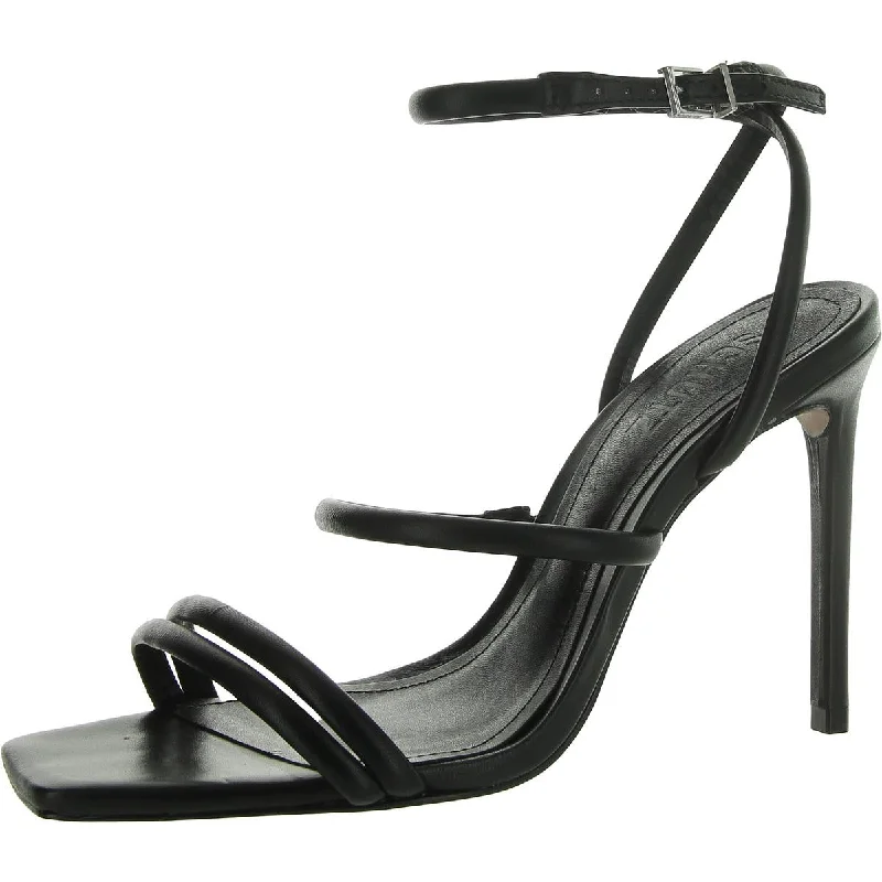 Affordable Luxury Fashion Schutz Womens Nyllacasual Slip On Stiletto Strappy Sandals