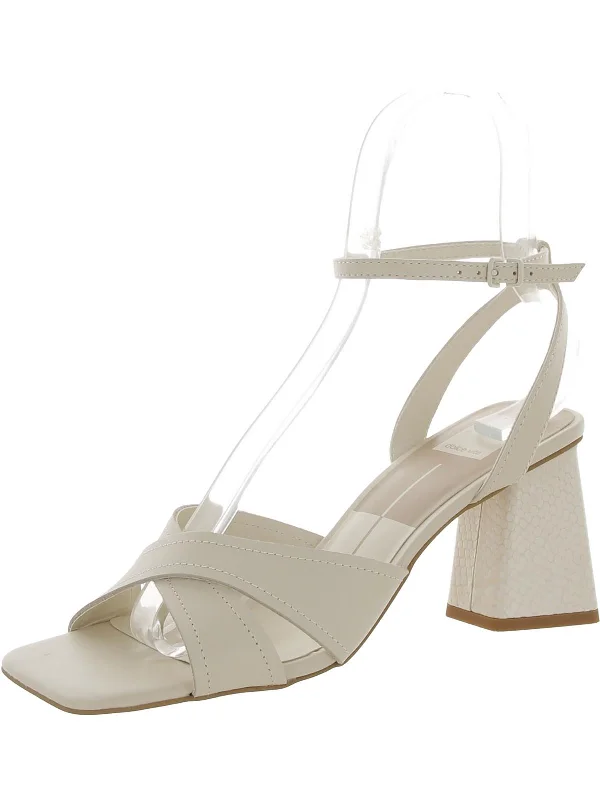 Edgy Fashion Deals tiki Womens Leather Dressy Ankle Strap