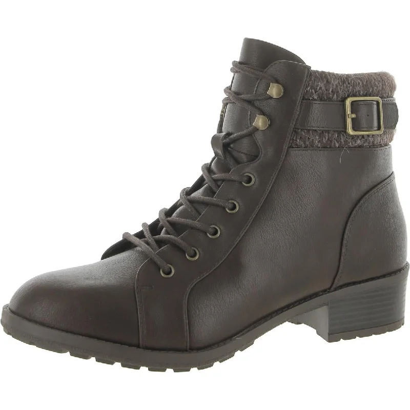 Summer Deals Gaiel Womens Ankle Combat & Lace-up Boots