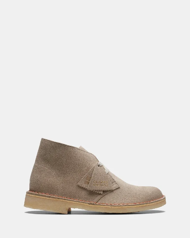 Durable Fashion Picks Desert Boot. (W) Sand Suede