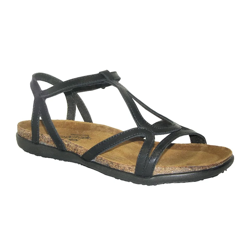 Latest Fashion Naot Dorith Elegant Backstrap Sandal (Women) - Black Raven Leather